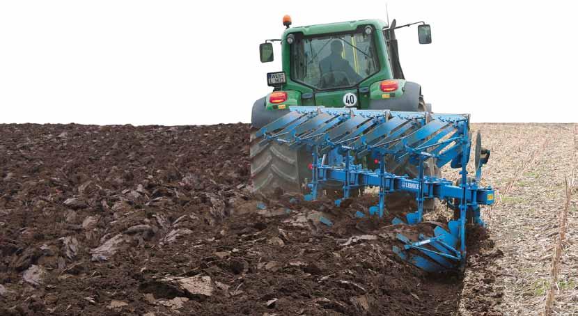 VariOpal for wide or narrow furrows Good ploughing depends to a large degree upon the working width and working depth of the individual plough bodies.