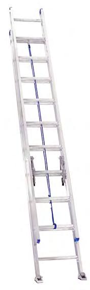 Series 6101 Aluminum Extension Ladder Type IA 300 lbs. load capacity Single Section - Series 6091 Series 6081 Aluminum Extension Ladder Type I 250 lbs.