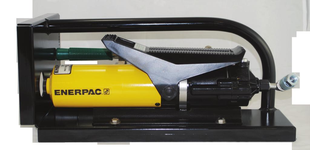 ITEM. INJECTION FLUID The Air / Hydraulic Injection Gun comes filled with Enerpac hydraulic oil. Oil should be added or replaced as necessary using only Enerpac hydraulic oil.