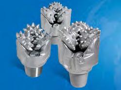 9 TRICONE BITS Our platinum range of tricone bits include tungsten carbide insert (TCI) bits and steel tooth/ rock roller bits for the toughest drilling applications.