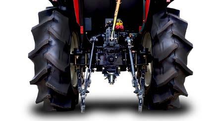by foot control to free hands for simple loader operation, even for inexperienced operators.