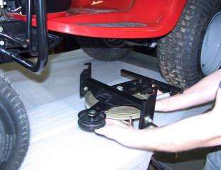 The subframe is specific to the tractor brand and model. 2 CLIP ON DRIVE MECHANISM This transfers the power from the tractor and activates the snowblower or broom. (not needed for the blades).