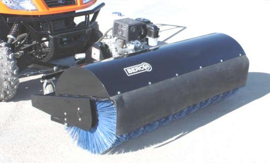 66 Rotary Broom Universal Mount Fits most Brands of UTV s * Requires a winch to lift accessory and a 2" rear ball hitch 66 Rotary Broom With 11 hp Honda Engine (Pull start) # 700516-3 $5495 MSRP UTV