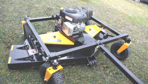 Mower & Rough Trail Cutter Validate the tow capacity of your vehicle. Requires a 2" rear Ball Hitch Lawn & Garden Tractors 60 Finish Cut Mower 700714-1 With 17.