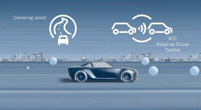 ADAPTATION OF THE DRIVER ASSISTANCE SYSTEM For the adaptation of the driver assistance system, three aspects are taken into account: environmental detection and analysis, driving style analysis, and
