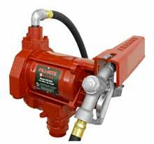 Features built-in check valve and strainer and thermal overload protection. Can be mounted to a 55-gallon drum.