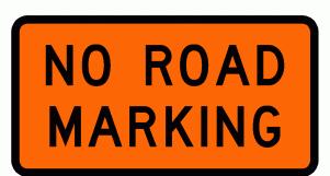 B1 Signs B1.3.2 Sign standards on level 2 and 3 roads B1.3.2.1 Warning signs All signs must comply with the dimensions and facings (retro-reflective, fluorescent orange backgrounds) detailed in the TCD Rule, schedule 1.