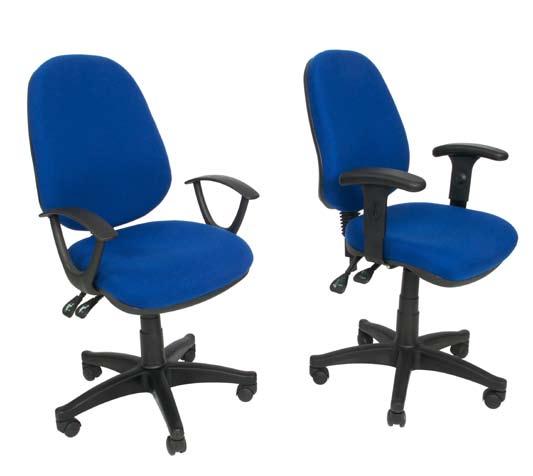 5mm gauge frame stacking chair Elegant curves Operators Chairs TY-010-3/10 TY010-2 Stock Colours: Royal Blue & Jet