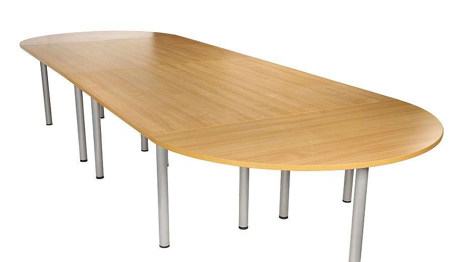 plates D End table complete with 600mm dia legs and 2 linking plates Desk End Meeting