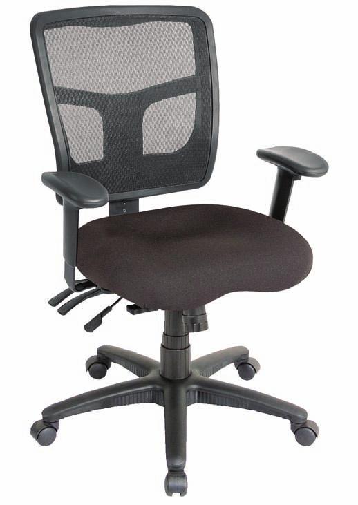 with Black Fabric Seat. Model No.