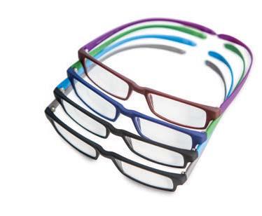 Plastic frame with neckholder temples With extra long temples Case 5 mm 6 mm 19 mm 160 mm