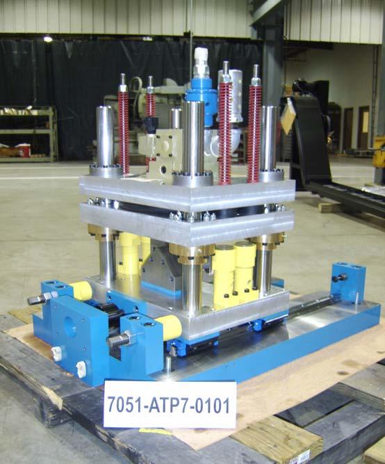 ATP7-0101 7 Ton Press with 1 Air Tube and 1 Valve Press Bed is 36 x 26 Approx Press Weight is 1,225 Lbs.