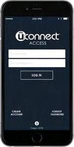 ELECTRONICS Download The Uconnect Access App You re only a few steps away from using remote commands and sending a destination from your phone to your vehicle.