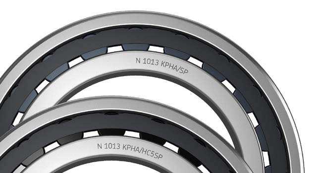 The assortment SKF bearings in the N 10 series can accommodate shaft diameters ranging from 40 to 80 mm.