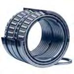 Taper Roller Bearings Tapered roller bearings comprise solid inner and outer rings with tapered raceways and