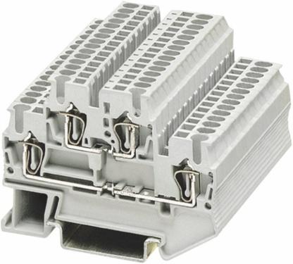 8WH2 Spring-Loaded Terminals 8WH two-tier terminals Overview Standard two-tier terminals With the two voltage levels routed through two separate tiers, the two-tier terminals require 50% less space