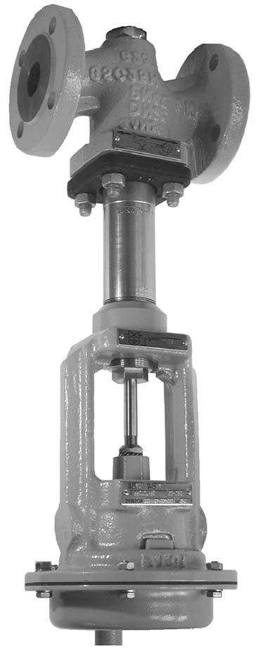 valve and a pneumatic actuator. Optionally, the valve can be equipped with a bellows seal or extension bonnet.
