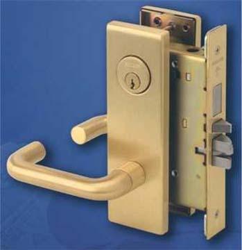 SERIES 700 SCHLAGE MORTISE LEVER LOCK Schlage L9000 FEATURES * ANSI A156.13 series 1000, Grade 1 * UL listed for A rated (3) hour fire door * ANSI A117.