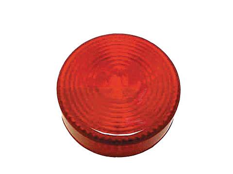 Rubber Mounted Lights 2 Round Red