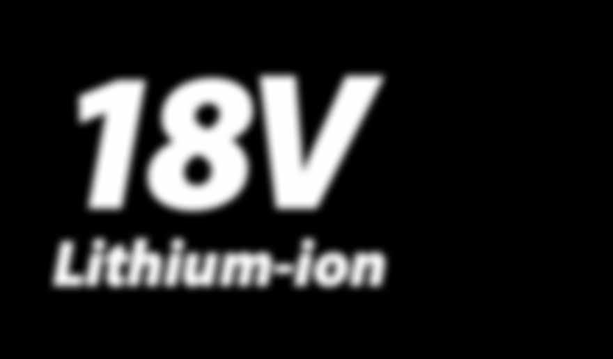 18V Lithium-ion