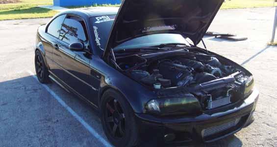 Test Vehicle: 2004 M3 with SMG Transmission Modifications: Supercharged, intercooler, methanol injection, full exhaust.