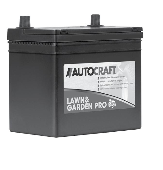 AUTOCRAFT / CARQUEST SPECIALTY BATTERY LINE AutoCraft Lawn & Garden Lawn & Garden batteries are designed to deliver the basic starting power needed for lawn tractor and utility vehicles.