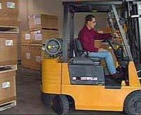 Traveling & Maneuvering Forklift operators must follow safe operating rules at all times.