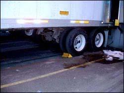 Truck Trailers and Railroad Cars Potential Hazards: While entering and leaving truck