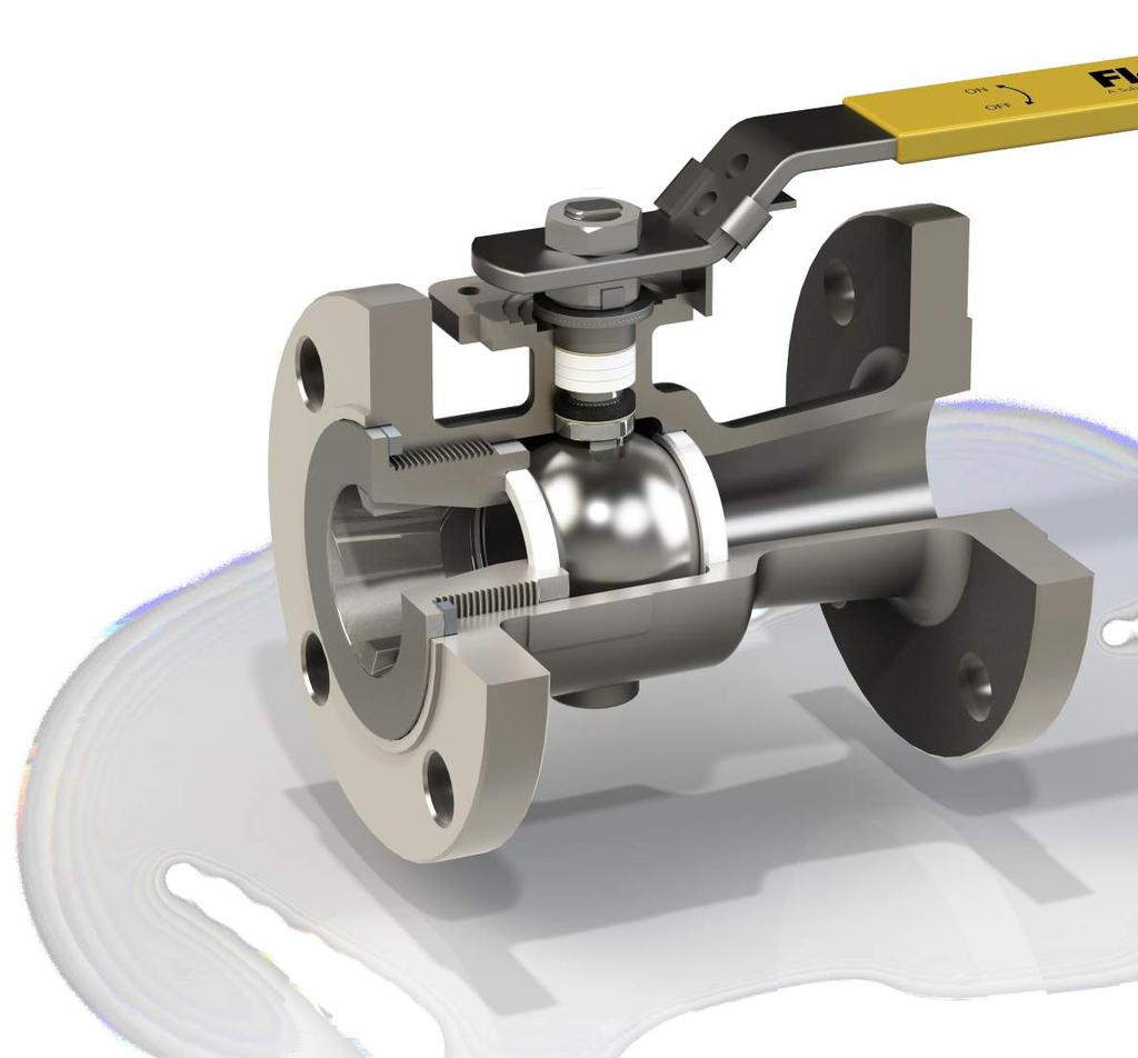 These rugged, economical, end entry flanged ball valves are ideal for industrial applications.