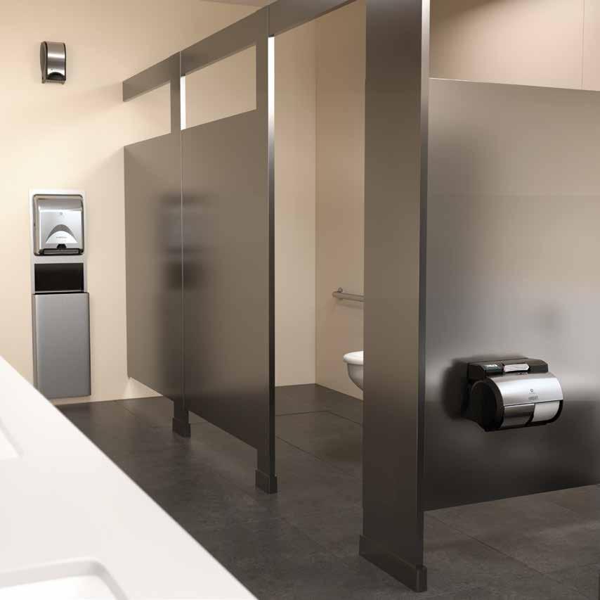 EFFICIENCY MEETS SUSTAINABILITY EcoSmart by Georgia-Pacific Make Your Image More Sustainable The GP PRO Premium Restroom Collection is rooted in sustainability.