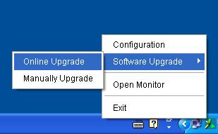 Diagram 3-4 Manually Upgrade: Users can manually upgrade the software. Follow below steps: 1.Click Manually Upgrade from function menu. Refer to Diagram 3-5.