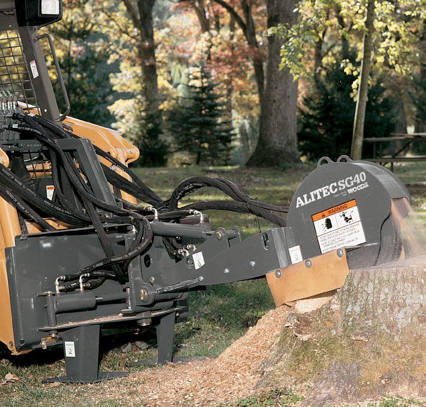 SKID STEER ATTACHMENTS A full line of attachments