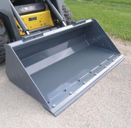 General Purpose Buckets General Purpose Buckets Alitec industrial-strength buckets are ideal for construction, landscape and general purpose farm applications, such as moving gravel, spreading mulch