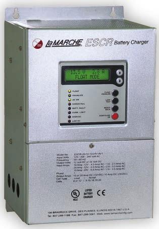 batteries such as flooded lead acid, VRLA and NiCad Automatic Input sensing for 10/08-0 VAC 50/60Hz does not require any tap changes The (1V/V) multi-output configuration capability makes this
