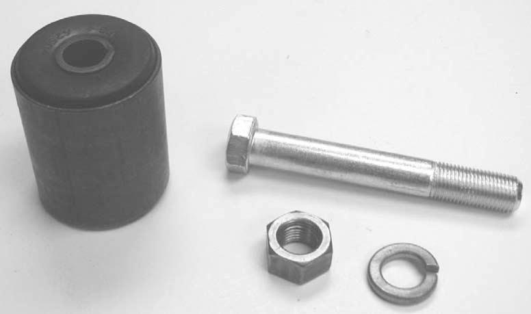 PINS & BUSHINGS -F100 & F250 FRONT SPRINGS 8A-5334-S Spring Clamp Liner -Rubber -Set of six - Front spring takes eight pieces for both sides - Rear spring takes four pieces for both sides 1957-60 6.
