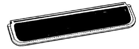 C3DZ-7604114-B Sun Visor Metal Anchor Pin 1959-66 4.50 ea. C1UZ-8904132-A Sun Visor Anchor Pin Retainer Clip -F100-1100 1961-66 10.00 ea.