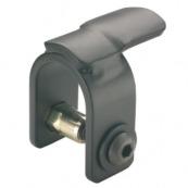 Adjustable Clips are made from black anodized aluminum Description Fixed Adjustable Unit of Measure Clip