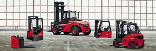 range of forklift trucks. The brand Linde stands for a high-quality production of material handling products for technological and innovative leadership.