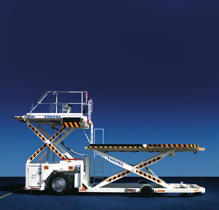THE ECONOMIC SOLUTION FOR CONVENTIONAL HANDLING OF CONTAINERS The CHAMP 35 is especially designed for the handling of small containers like LD2 or LD3.