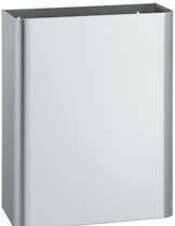 18" (457 mm) 9" (229 mm) 23" (584 mm) MODEL 356 16.5-gallon, stainless steel waste receptacle.