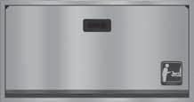 Standard with molded, dual-liner dispenser (holds approximately 50 per dispenser).