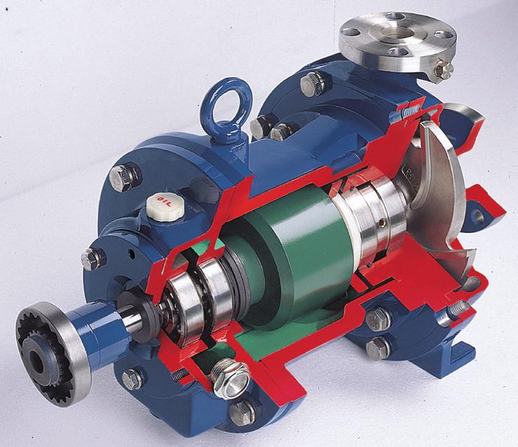 PROCESS PUMPS 1 7 2 6 5 3 4 1. Casing Designed to meet ANSI B73.1 Dimension. (JIS flange dimension available) Standard 150# FF flanges Interchangeable with standard ANSI process pump (DAP series) 2.