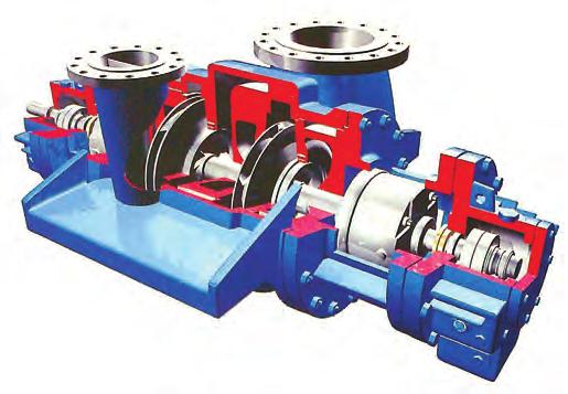TDSP Series Two-Stage Double Suction Pump API 61 11th Edition (BB2) API PUMPS Max.