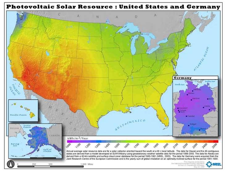 Where s The Sunshine? The Entire U.S. Has Sufficient Solar Exposure For Solar Systems.