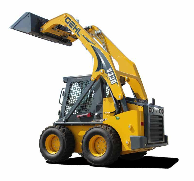 V270 GEN:2 V330 GEN:2 V400 POWER and PERFORMANCE PUSH THE VERTICAL LIMIT SMOOTH OPERATOR Hydraglide TM ride control system allows the lift arm to float when transporting loads, minimizing loss of