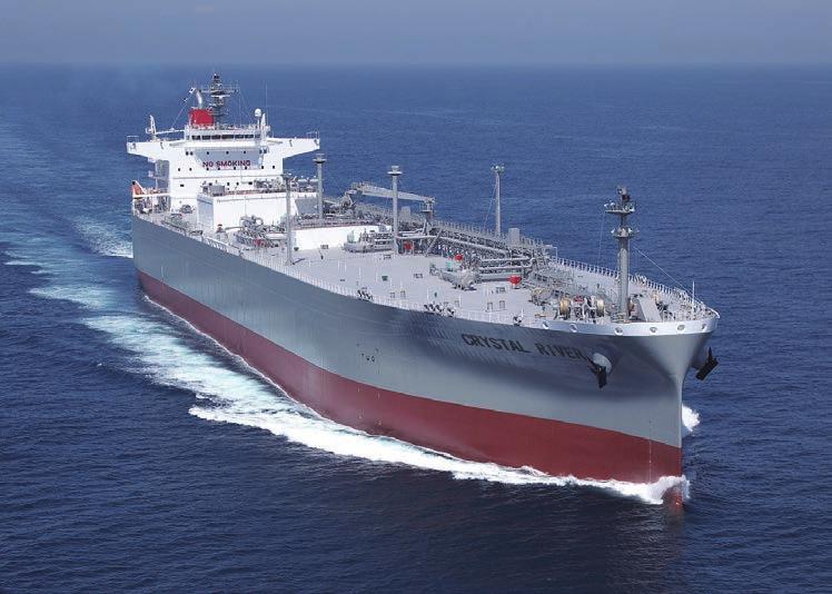 No. 385 Oct. - Nov. Page 2 JMU completes 302,000DWT crude oil tanker, FRONT EARL Japan Marine United Corporation (JMU) delivered the FRONT EARL, a 302,000DWT crude oil tanker, to Front Earl Inc.