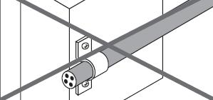Surface cabling with cable clamps
