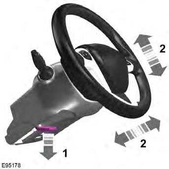 Steering Wheel ADJUSTING THE STEERING WHEEL WARNING Do not adjust the steering wheel when your vehicle is moving.
