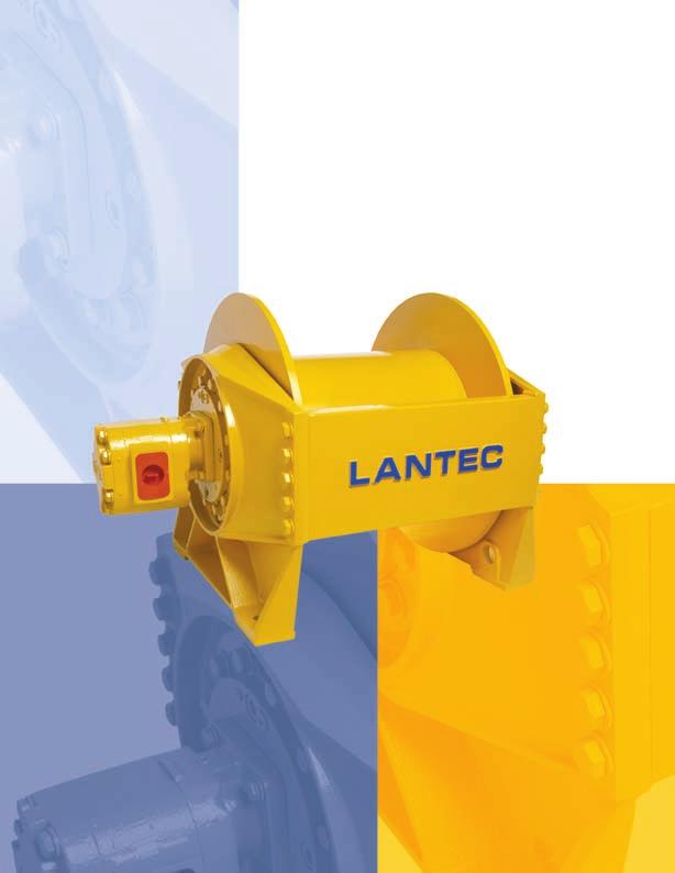 A Modular line of hydraulic hoists Line pulls from 15,000 lb to 72,000 lb LANTEC