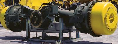 Frame and loader linkage are designed and computer tested for proven strength to accommodate actual working loads.